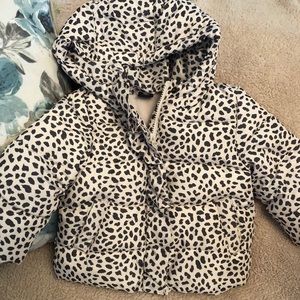 Toddler girls puffer coat